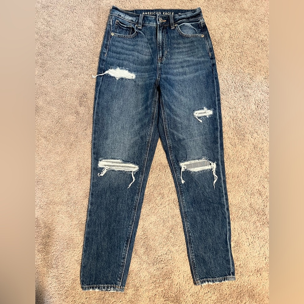 American Eagle Mom Jean NWOT Size 0 Regular